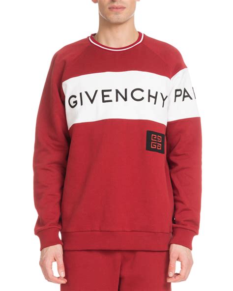 givenchy crew neck sale|givenchy crest sweatshirt sale.